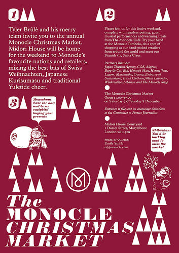 magCulture at the Monocle Christmas Market