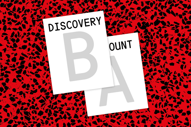 The Discovery Discount returns!