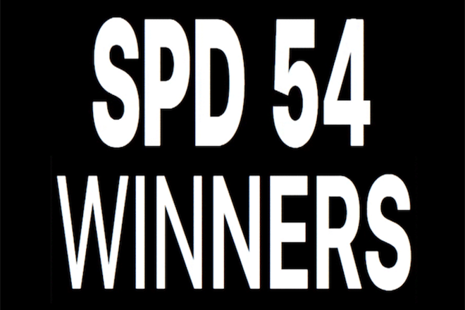 SPD 54 winners announced
