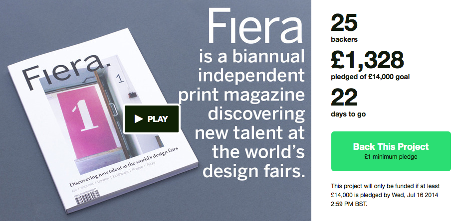 Kickstarting Fiera