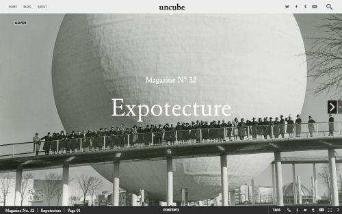 Magazine of the Week: uncube #32