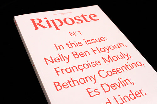 Magazine of the week: Riposte #1