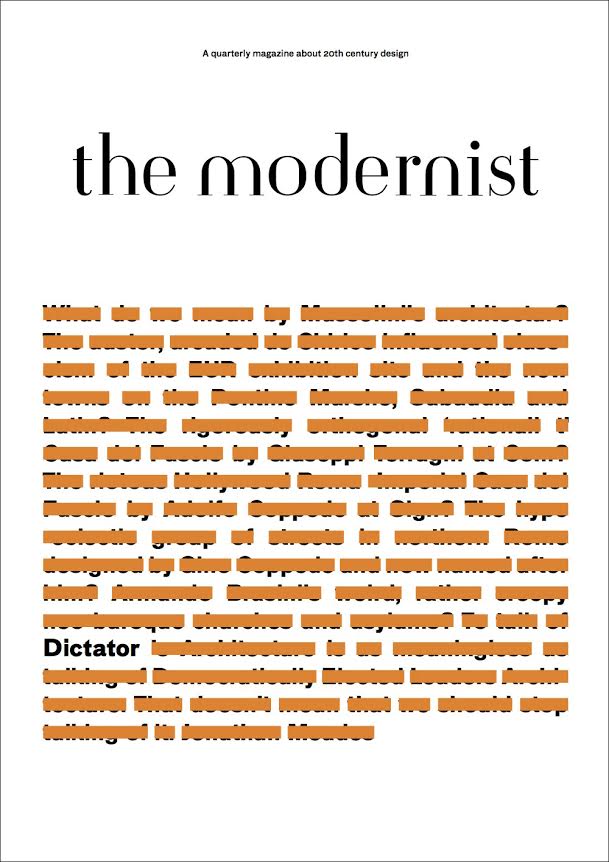 Out now: The Modernist