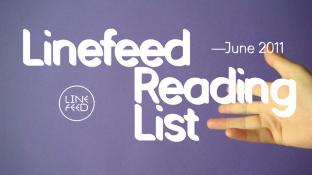 Linefeed reading list