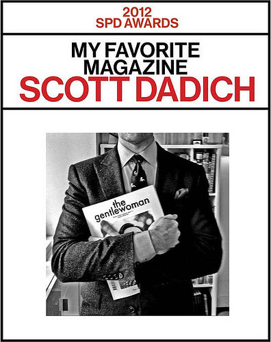 SPD x Scott Dadich = The Gentlewoman