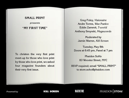 Small Print launches