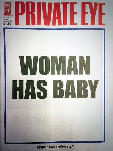 Private Eye does its thing