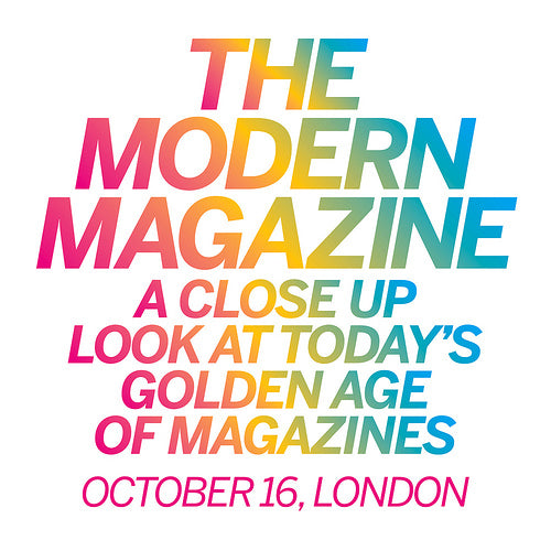 Complete line-up for The Modern Magazine