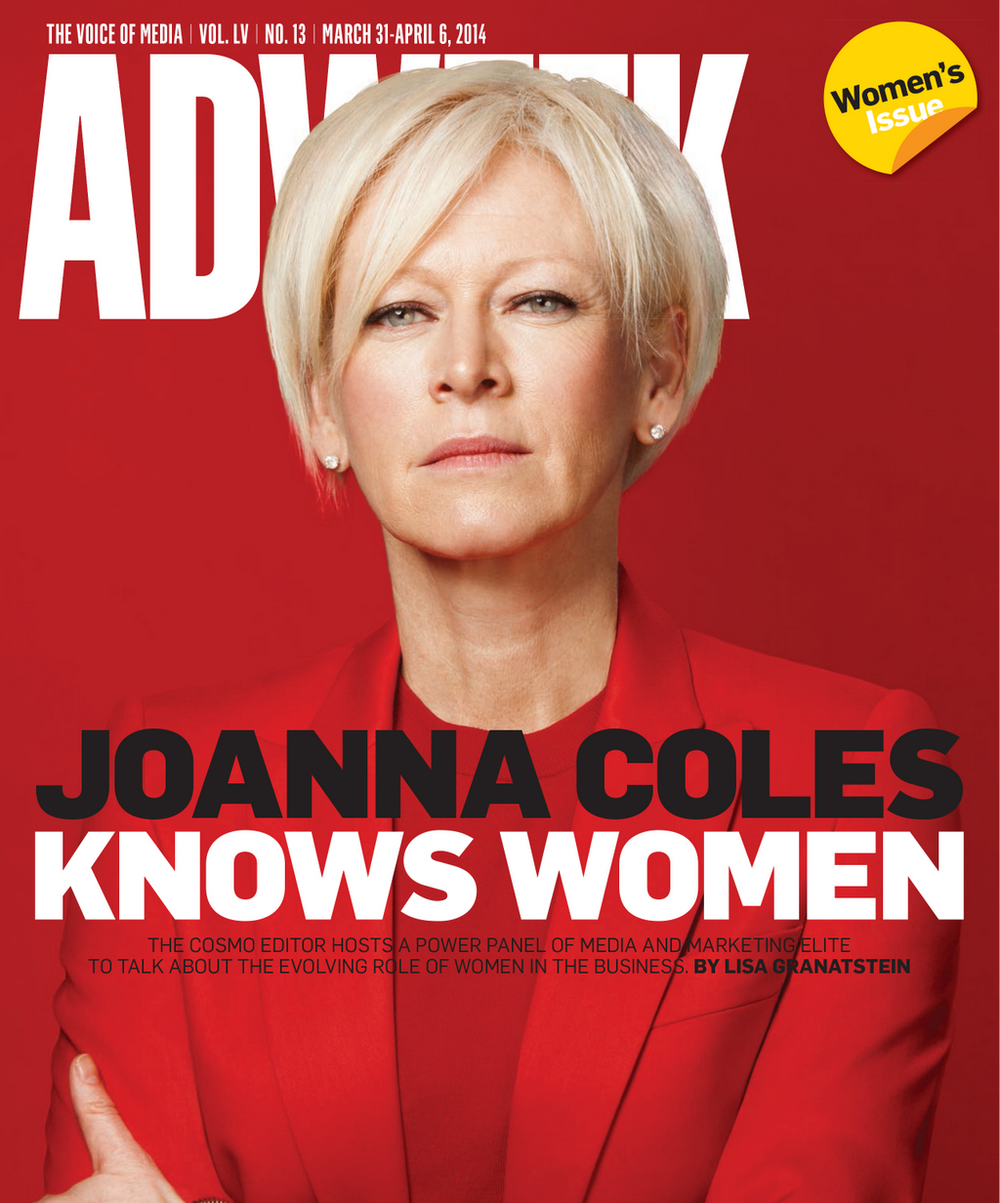Out now: AdWeek, red-on-red