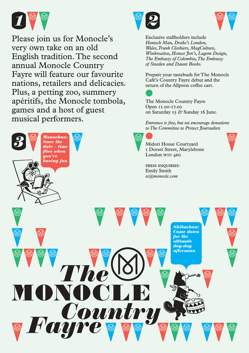 magCulture shop at the Monocle Country Fayre