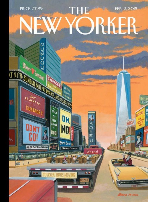 The New Yorker moves