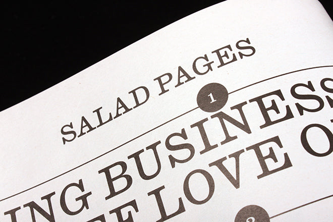 Interview’s Salad Pages