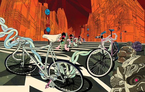 The Ride Journal = Art + Bikes