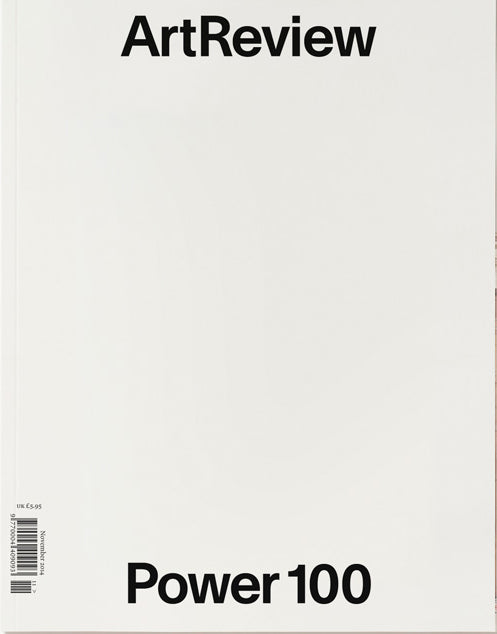 Out now: Art Review Power 100 issue