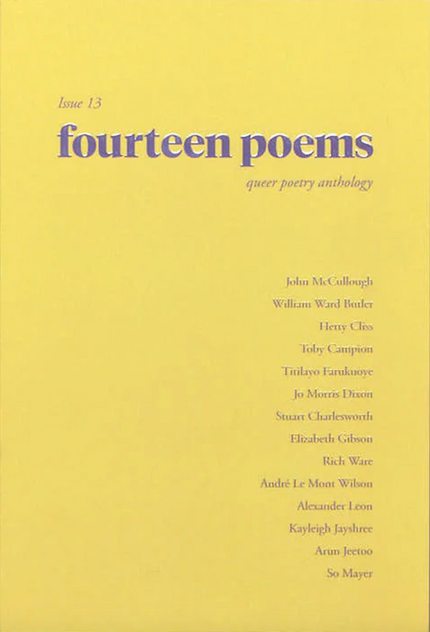 Fourteen Poems #13