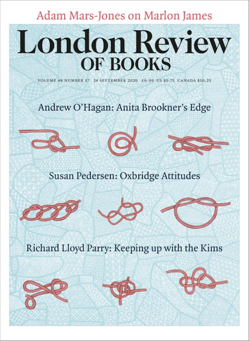 London Review of Books, 24 September 2026