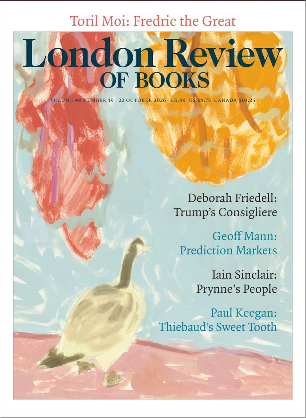London Review of Books, 22 October 2026 — magCulture