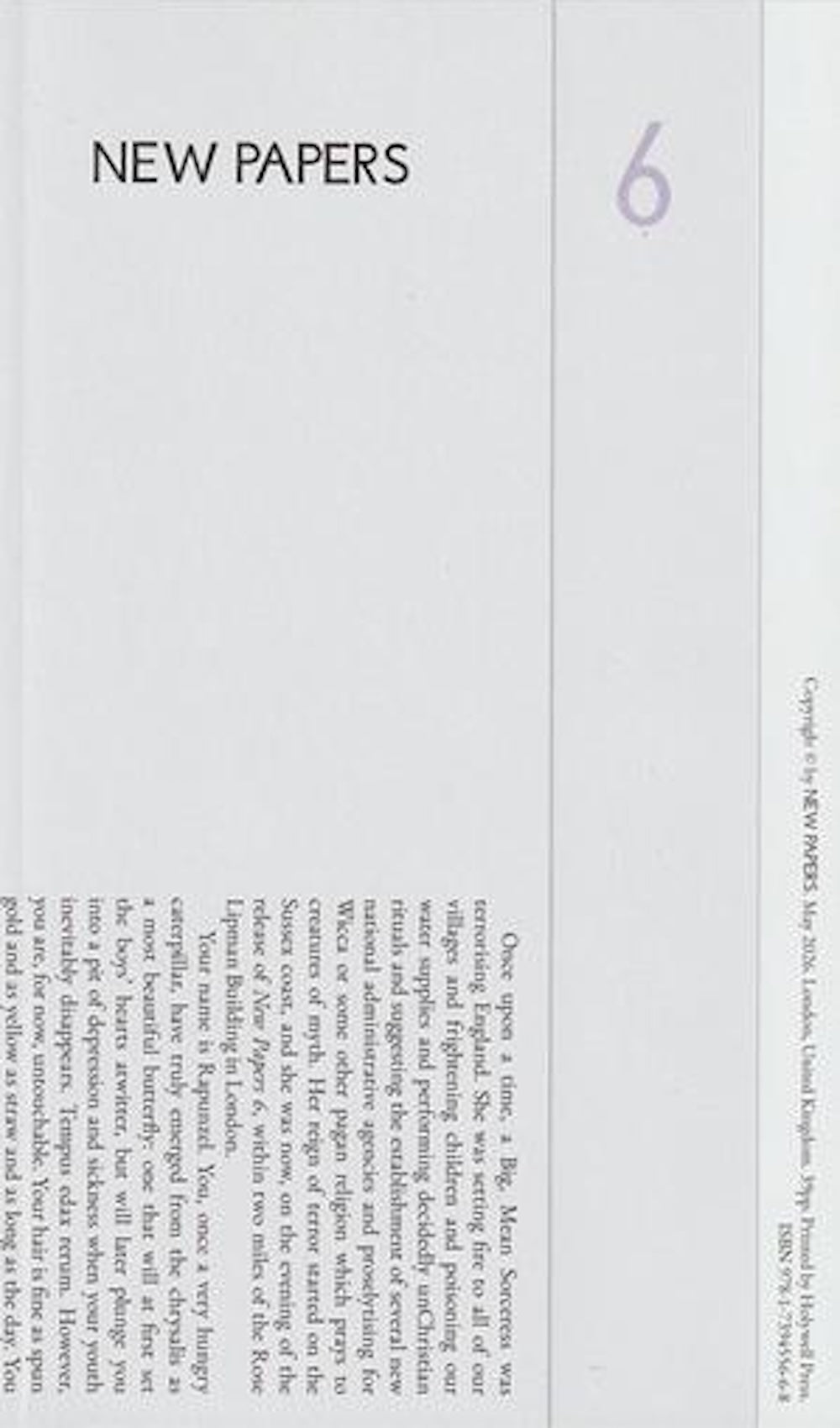 New Papers #6 — magCulture