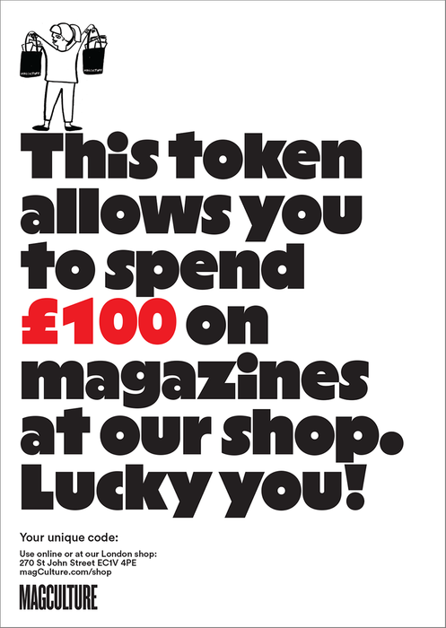 magCulture Gift Token £100