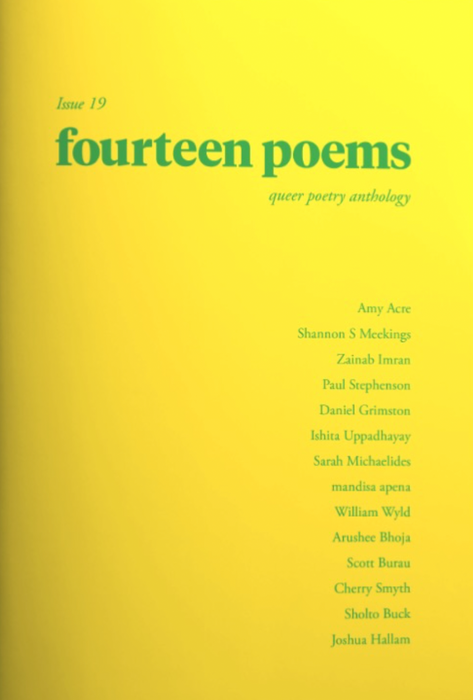 Fourteen Poems #19