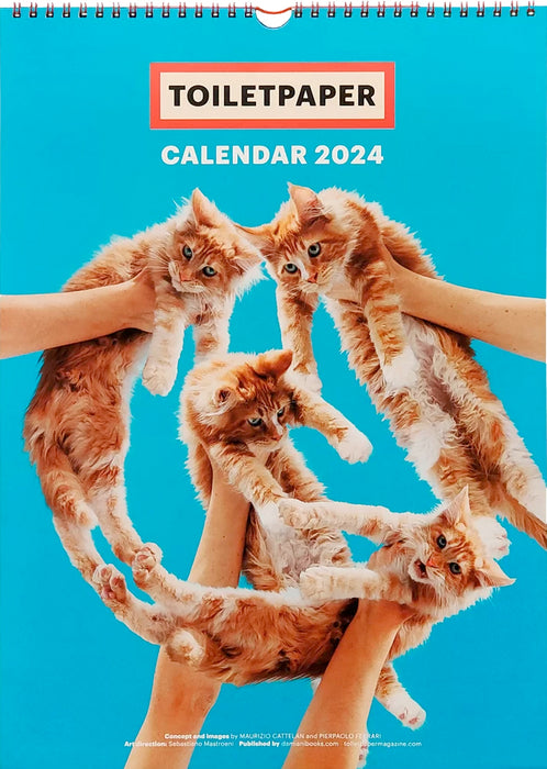 Toiletpaper Calendar 2024